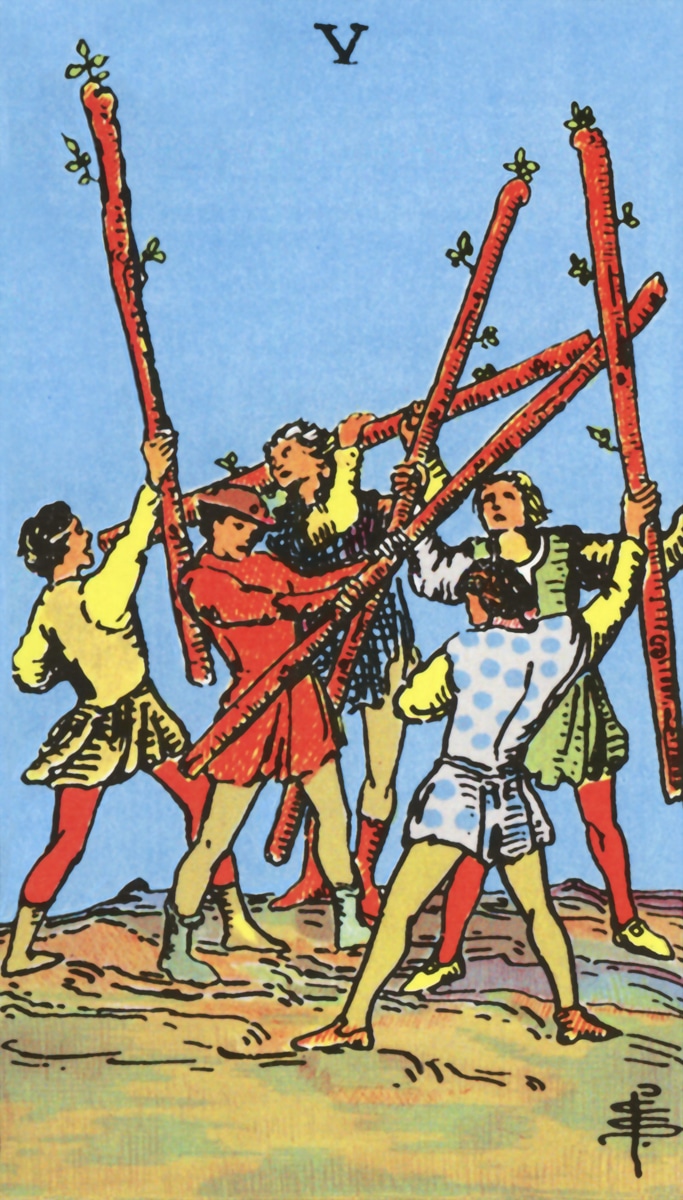 Five Of Wands