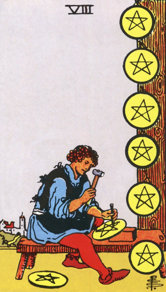 Eight Of Pentacles